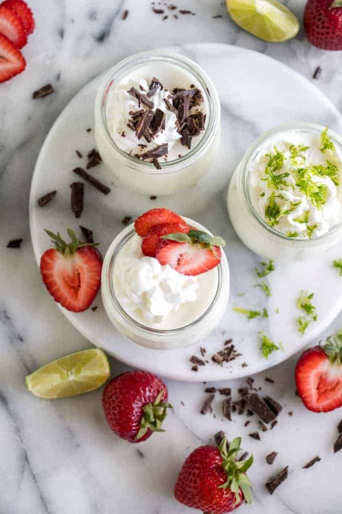 Coconut Mousse. This fluffy coconut mousse comes together quick and easy and is loaded with a cold, creamy coconut flavor! Top with your favorite toppings and it’s the perfect summer dessert!