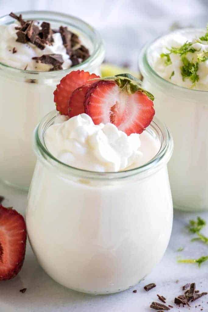 Coconut Mousse. This fluffy coconut mousse comes together quick and easy and is loaded with a cold, creamy coconut flavor! Top with your favorite toppings and it’s the perfect summer dessert!