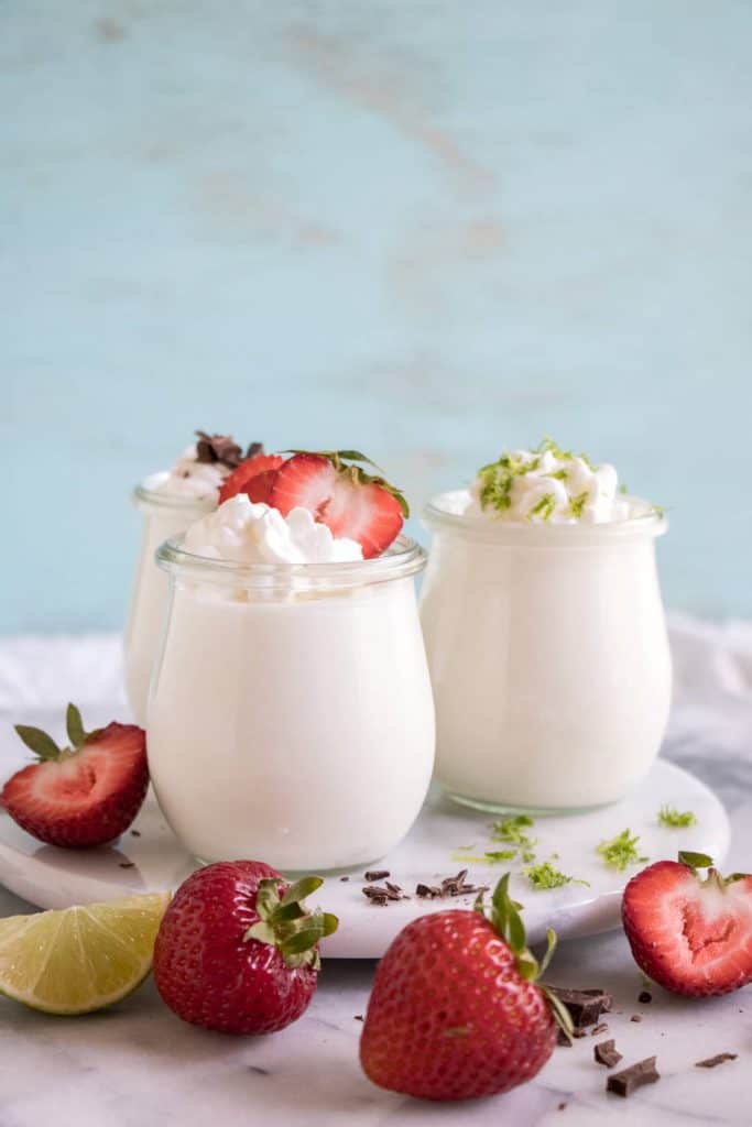Coconut Mousse. This fluffy coconut mousse comes together quick and easy and is loaded with a cold, creamy coconut flavor! Top with your favorite toppings and it’s the perfect summer dessert!