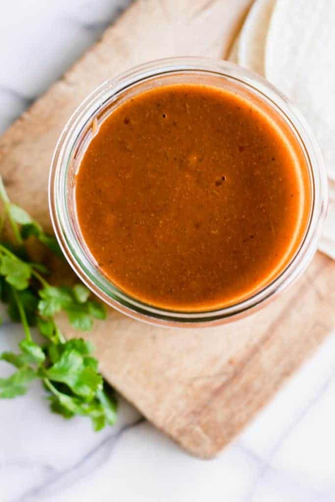 Homemade Enchilada Sauce recipe.